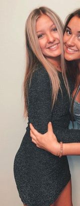 Windsor Sparkly Black Formal Mini Dress Photo 0