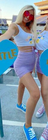 Princess Polly Lilac Skirt Photo 0