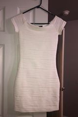 Derek Heart White Bodycon Photo 0