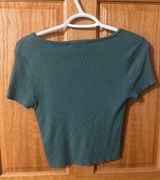 Double Zero Green Button Top Photo 0