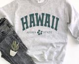 Crewneck Hoodie Green Photo 0