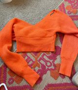 Nasty Gal Orange  Sweater Photo 0