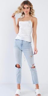 Boutique Satin Top M Photo 0