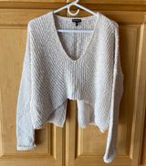 Cream Knit Sweater Photo 0