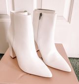 NEW White Booties Photo 0