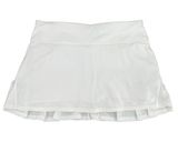 Pace Setter Skirt White Pleated Tennis Golf Summer Active Skort Size 4 Photo 0