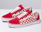Vans Red Checkered Old Skool Photo 0