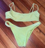 Triangl Neon Yellow  Bikini Set Photo 0