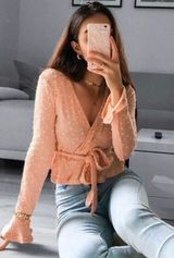 SheIn Wrap Top  Photo 0