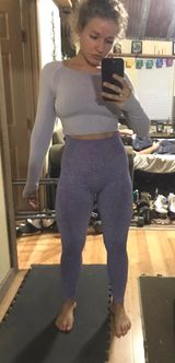 Lavender Workout Set Purple Photo 0