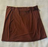 Brown Mini Skirt Photo 0