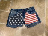 Miss Me American Flag Shorts Photo 0