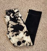 Vintage 505 black bleach dyed straight leg jeans Photo 0