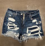 American Eagle Strigid Denim Shorts Photo 0