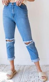 High Waisted Jeans Size 0 Photo 0
