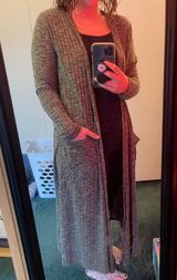 LuLaRoe Green Cardigan Photo 0