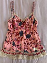 Vintage Floral Lace Tank Top Photo 0