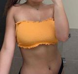 Yellow Bandeau Bikini Photo 0