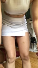 Tennis / Workout Skort White Photo 0
