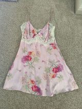 Loveshackfancy silk and lace floral mini dress Photo 0