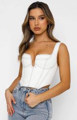 White Fox Boutique : Bustier - Medium (NWT) Photo 0
