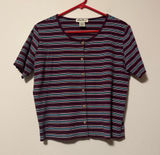 Eddie Bauer Multicolor Striped Top Photo 0