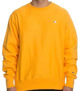 Champion Reverse Weave Crewneck Gold NWT Photo 0