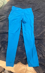 Lululemon Blue Leggings Size 8 Photo 0