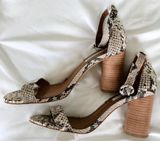 Steve Madden Snakeskin Heels Photo 0