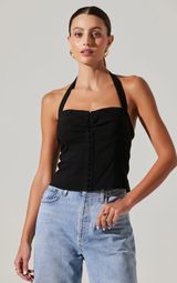 Costa Halter Neck Top Photo 0