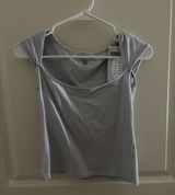 Brandy Melville Ella Top Light Blue Photo 0