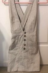 Japna White Overall Dress Photo 0