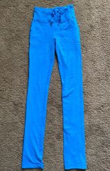 Lululemon Blue Leggings Photo 0