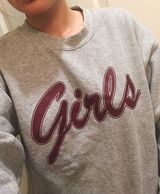 Girls sweatshirt Gray Size M Photo 0