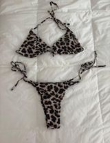 SHEIN Cheetah Prink Bikini Photo 0