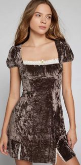 NWOT  Jill Velvet Mini Dress by urban outfitters Photo 0