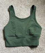 Offline by  Olive Green Sports Bra. Size Small Photo 0