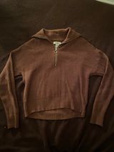 William Rast Quarter Zip Sweater Photo 0