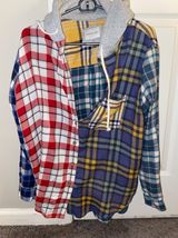 American Eagle Multi Color Flannel Photo 0