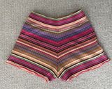 Striped Pink Shorts Palapa Rib Shorts Pink Multi Photo 0