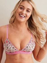 Aerie Triangle Bralette Sz L Photo 0