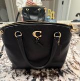 Coach purse black leather   Photo 0