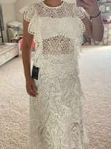 Lacey top. S White Photo 0