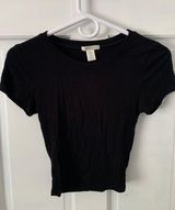 Bozzolo Black crop top Photo 0