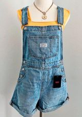 Levi’s Denim Shortalls Photo 0