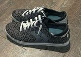 Dr. Scholls Womens Sweet Kicks Sneakers Gray Leopard Print MultiColor - Size 9 Photo 0