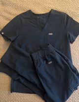 FIGS Dark Harbor Scrub Set Photo 0