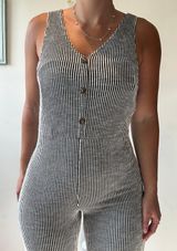 Caution to the Wind Stretchy Jumpsuit Photo 0