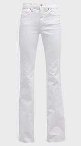 Ralph Lauren White Bootcut Jeans Photo 0
