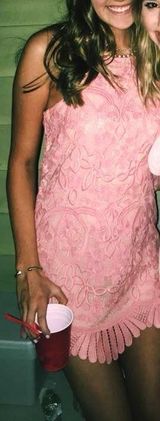 Lovers + Friends Pink Dress Photo 0